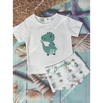 Conjunto Baño Niño Dino