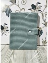 Porta-Documentos Waffle verde jade