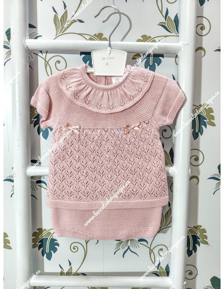 Conjunto Hilo Rosa Palo