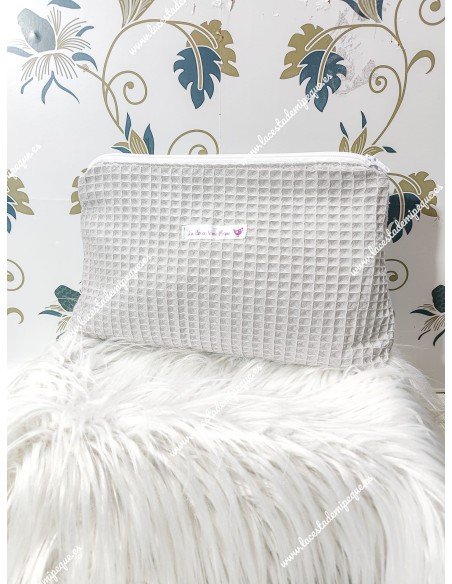 Neceser Waffle gris