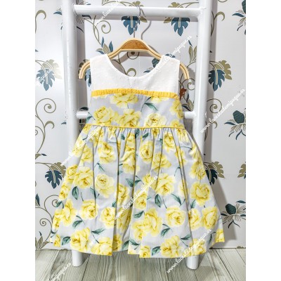 Vestido Rosas Amarillas Anacastel