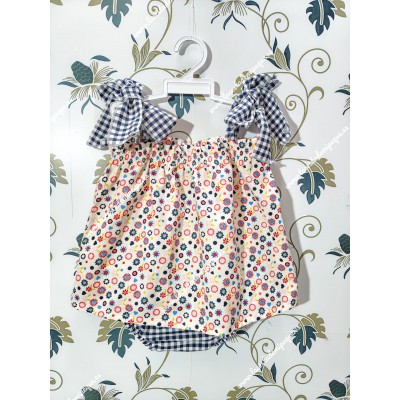 Jesusito Summer Combi Vichy Marino