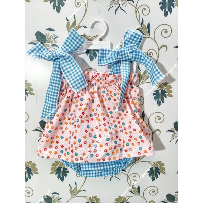Jesusito Summer Combi Vichy Turquesa