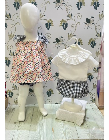 Jesusito Summer Combi Vichy Marino
