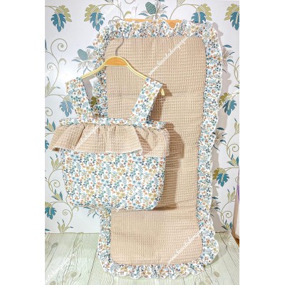 Bolso Cremallera y Funda Universal Flores Otoñales-C...