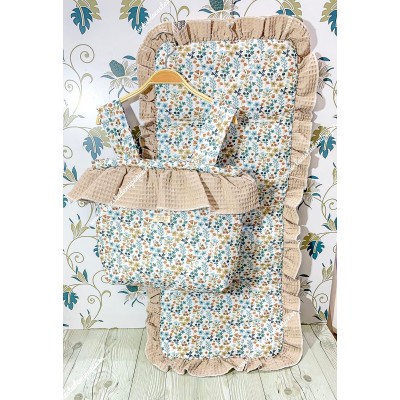 Bolso Cremallera y Funda Universal Flores Otoñales-C...