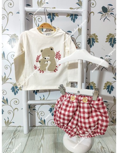 Conjunto Pololo Vichy Ositos Amorosos