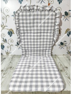 Funda Universal Vichy Gris