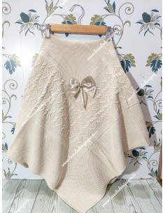 Toquilla Lana Camel Lazo Raso 2