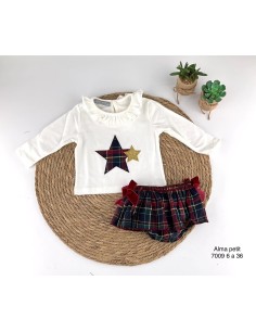 Conjunto Faldita Estrellas Alma