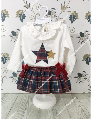 Conjunto Faldita Estrellas Alma
