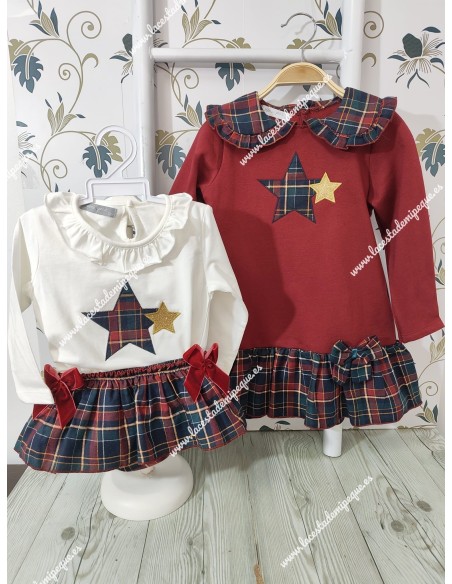 Conjunto Faldita Estrellas Alma