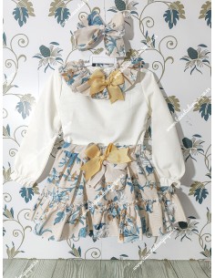 Conjunto Blusa y Falda Giralda  “Hecho a Mano”