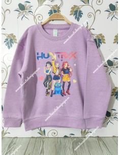 Sudadera Lila K-Pop Demon Hunters