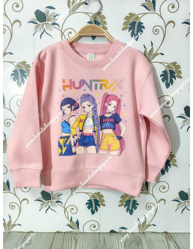 Sudadera Rosa K-Pop Demon Hunters