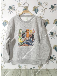 Sudadera Gris Brainrots