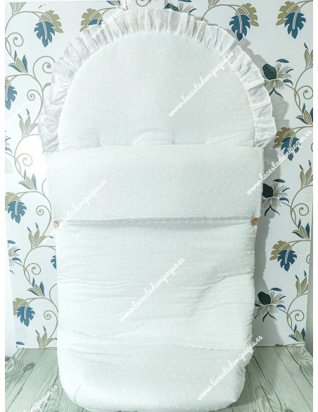 Saco Universal Plumeti blanco