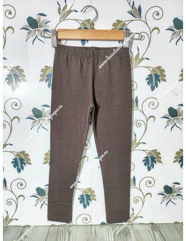 Leggings marron Interior Afelpado Isabella