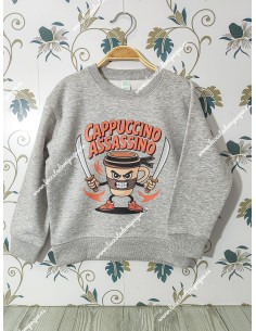 Sudadera Gris Brainrots