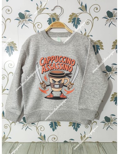Sudadera Gris Brainrots