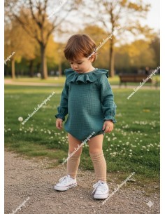 Pelele Bambula Verde Esmeralda M/L