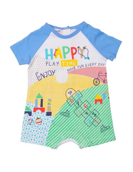 Pelele Manga Corta Happy Play Time