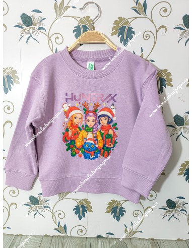 Sudadera Lila K-Pop Demon Hunters
