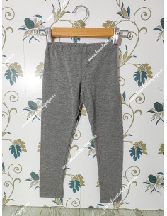Leggings Gris Oscuro Interior Afelpado