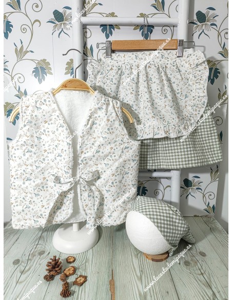 Traje Pastora Personalizado Vichy-Liberty