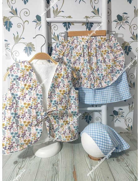 Traje Pastora Personalizado Vichy-Liberty