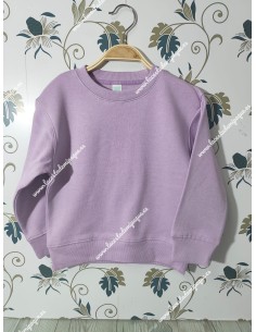 Sudadera malva