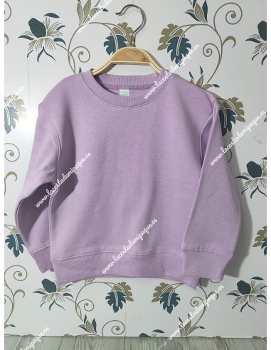Sudadera malva