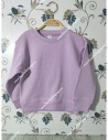 Sudadera malva
