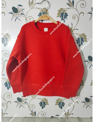 Sudadera roja