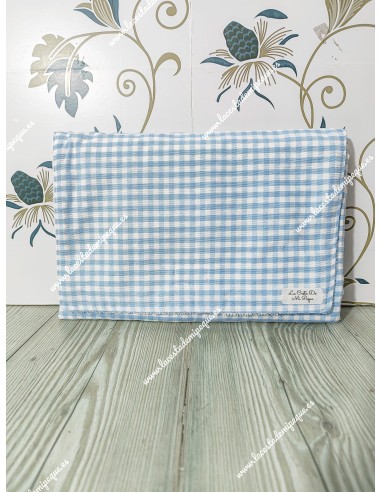 Cambiador Vichy Celeste Cuadros-P