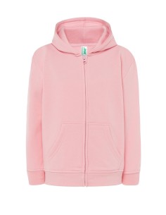Sudadera Capucha Rosa Básica