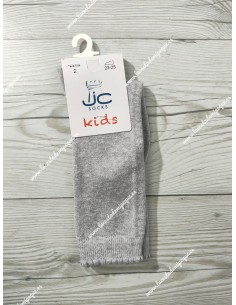 Calcetín Algodón Liso JC Gris Claro