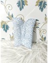 Funda Cubre Arnés Universal Flores Celeste