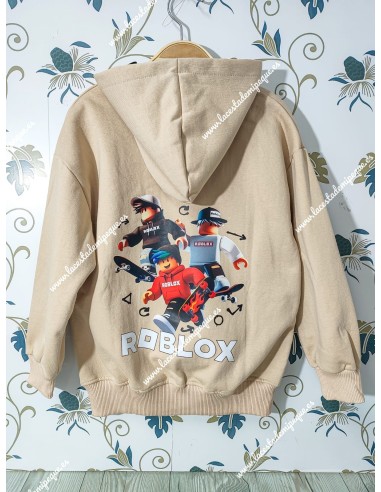 Sudadera Roblox Camel-Negro