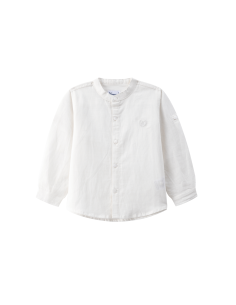 Camisa Lino Beige Mao Newness