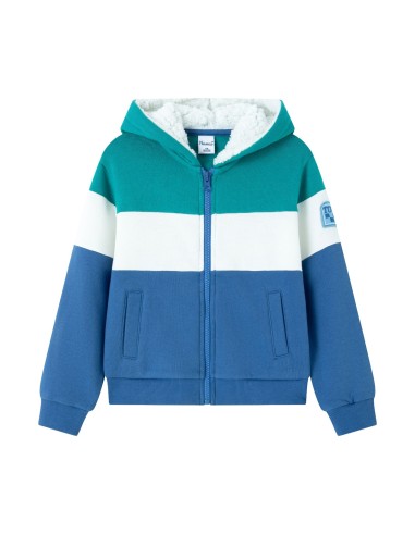 Chaqueta Capucha Tricolor Newness