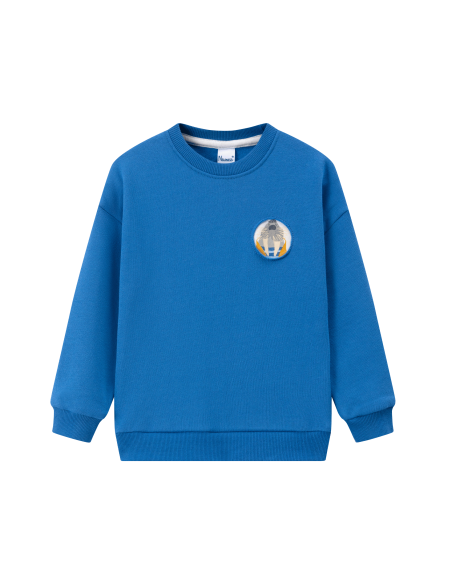 Sudadera Azul Morsa Newness