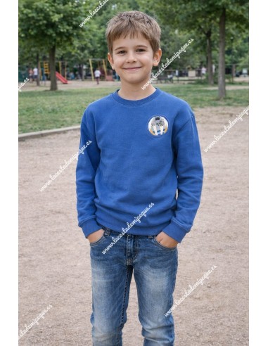 Sudadera Azul Morsa Newness