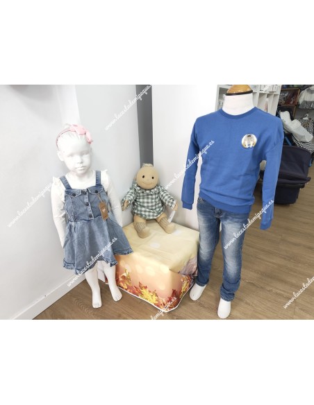Sudadera Azul Morsa Newness