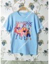 Camiseta M/C celeste Básica
