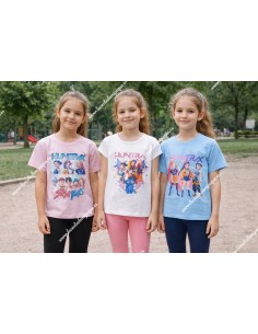 Camiseta M/C rosa Básica 2