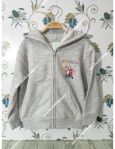 Sudadera Capucha gris Básica K-Pop