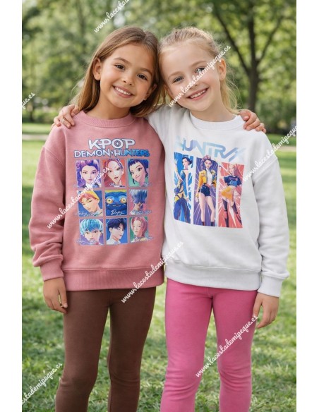 Sudadera Maquillaje K-Pop Demon Hunters