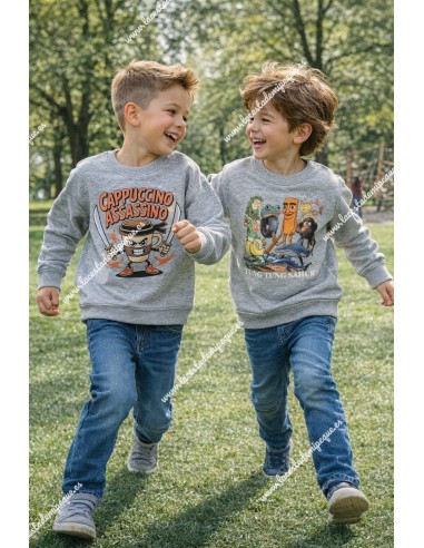 Sudadera Gris Brainrots