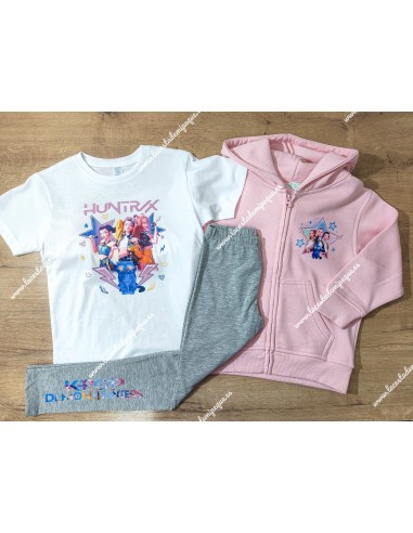 Sudadera Capucha rosa Básica K-Pop